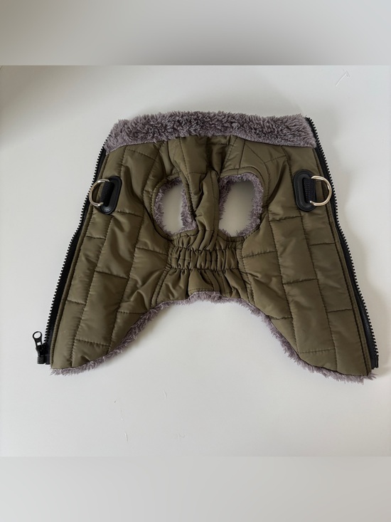 Other - Small Dog Faux fur Jacket with‎ harness